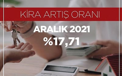 ARALIK AYI KİRA ARTIŞ BEDELİ %17.71